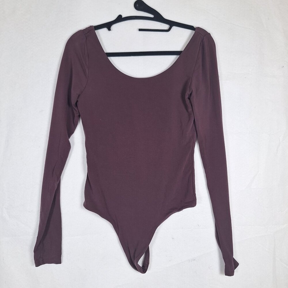 Wilifred maroon body suit size small